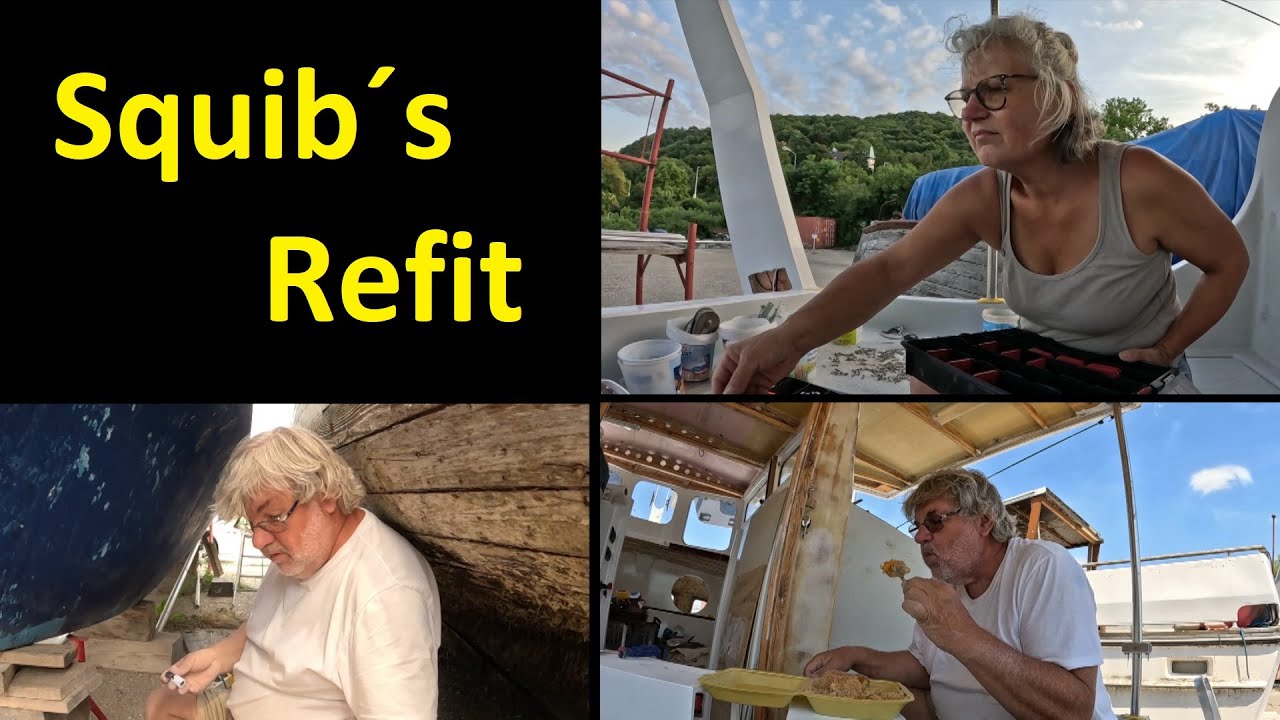 Squib's Refit - Thru-hulls - Galley - Organizing - Apricot Dumplings /92