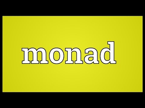 Monad Meaning