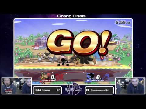 KoL | Konga (Donkey Kong) vs IC | KOSSismoss (Mr. GNW) - Orbitar 28 - Grand Finals