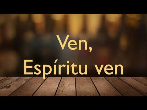 Ven Espíritu ven PISTA | Tonalidad C para mujer | Éxitos Cristianos Karaoke