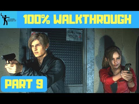 Resident Evil 2 100% Walkthrough Part 9 - Claire Scenario A