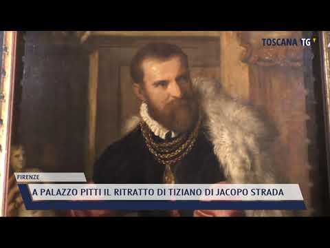 2021-10-06 FIRENZE - A PALAZZO PITTI IL RITRATTO DI TIZIANO DI JACOPO STRADA