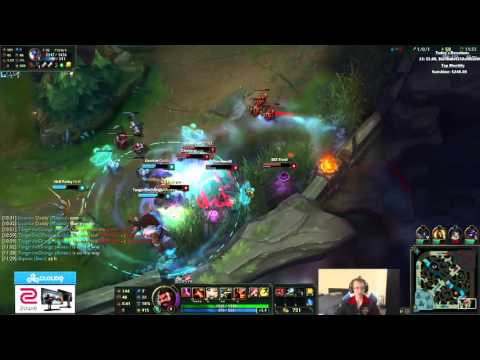 Meteos leaking Riot intel and getting a quadra with Graves