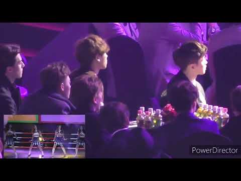 150122 EXO,B1A4 Red Velvet Happiness REACTION