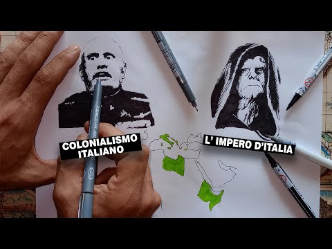 Italian colonialism in the twenty years and the Italian Empire