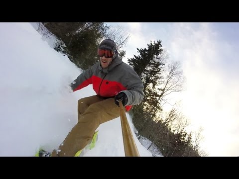 GoPro Line of the Winter: David Jeffrey - New Brunswick 3.22.15 - Snow