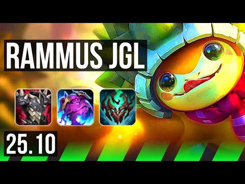 RAMMUS vs DR. MUNDO (JGL) | EUW Master | 25.10