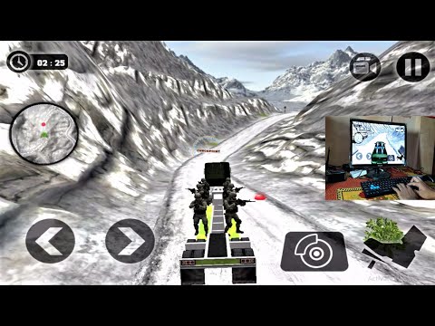 Offroad Army Cargo Driving Mission - 4x4 Military Truck Cargo Games  - Android GamePlay