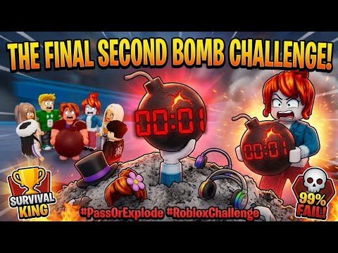 99% FAIL! ONLY THE FASTEST WIN! (Pass or Explode Roblox)