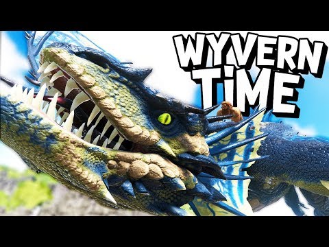 ARK Survival Evolved Ep #24 - HOW TO TAME A WYVERN! (Modded Survival)