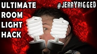 Jerry Rigged Video Lighting Hack! Greatly Improve Your Video Quality Cheap!