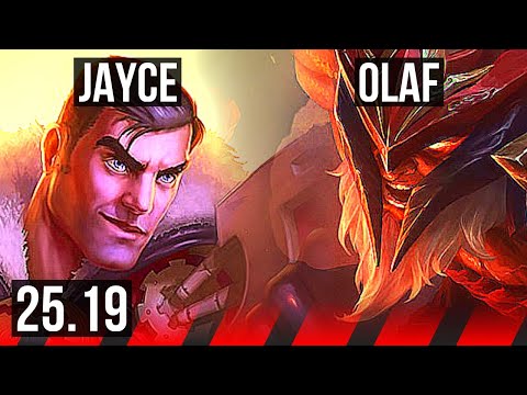 JAYCE vs OLAF (TOP) | 9/2/8 | KR Challenger | 25.19