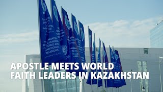 Apostle Forges Friendships with Faith Leaders at World Event