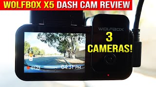 WOLFBOX X5 4K Dash Cam Review (GPS & Park Mode)