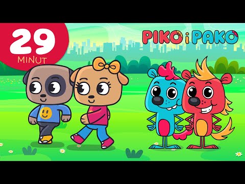 Pieski Małe Dwa - Piosenki Dla Dzieci Po Polsku - PIKO i PAKO - Zestaw Dla Maluszka