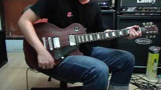 Video thumbnail for GIBSON STUDIO VINTAGE MAHOGANY GUITAR DRIVE SOUND DEMO BY CHATREEO by chatreeo
