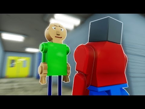 LEGO BALDI RETURNS TO LEGO CITY! - Brick Rigs Gameplay Roleplay - Lego Baldi's School in Lego City!