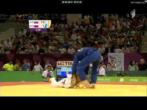 Rok Draksic vs Denis Iartcev European games Baku 2015