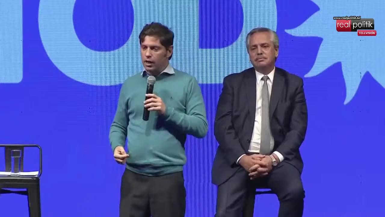 Kicillof: "Está prohibido olvidarse lo que nos pasó hace tan poquito"