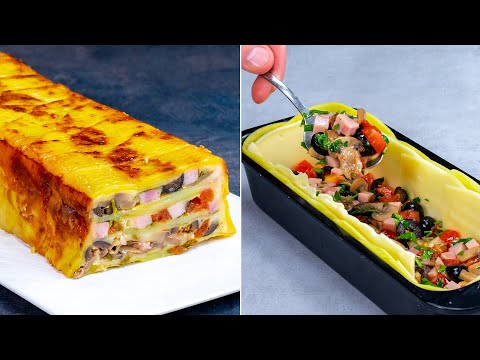 Recept med potatis, skinka och champinjoner som går hem hos alla!