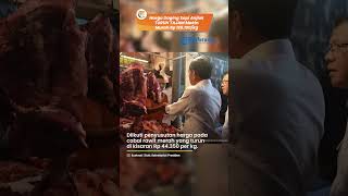 Harga Daging Sapi Anjlok TURUN TAJAM, Jadi Murah Rp 129.100 per Kg, Cek Harga Pangan per Hari Ini