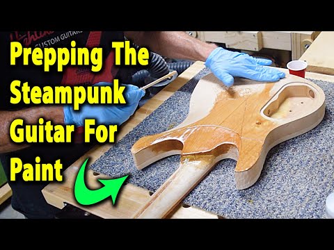 The Steampunk Guitar Part 8