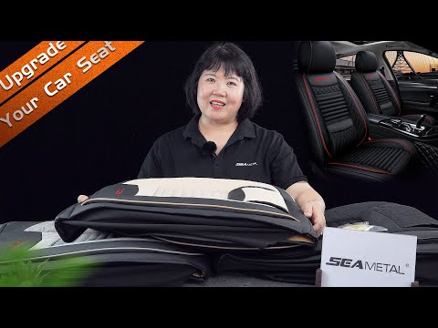 Car Seat Cover Protector Linen Seat Cushion Rear Set High-end Customization for Truck SUV Van/C40360