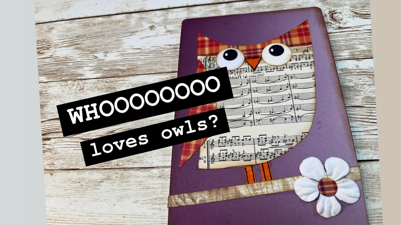 WHIMSICAL OWLS for our junk journals out of small paper scraps! ~ #junkjournalideas