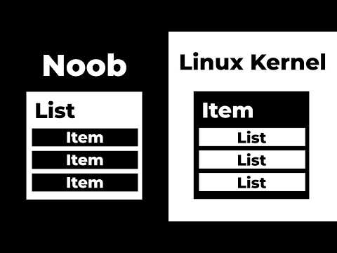 Intrusive Circular Doubly Linked Lists (Linux Kernel list_head Architecture)