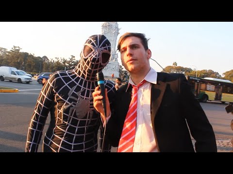 Gaspi makes people angry in the street.