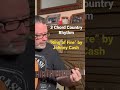 How to Play Ring of Fire by Johnny Cash on Acoustic Guitar