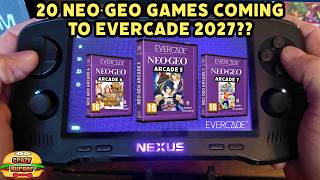 20 Neo Geo Games We Could See On Evercade In 2027! 3 More Carts Planned...