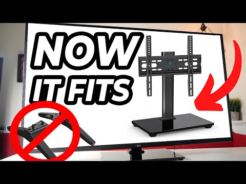 Fit Your BIG TV On Smaller Stands with PERLESMITH PSTVS04 Base