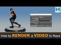 How To Render High Quality Video In Maya Basic
