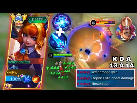 BUILD LYLIA H4CK?  | BEST BUILD LYLIA 2023 - Lylia Gameplay