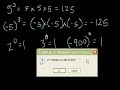 Level 1 Exponents Video Tutorial