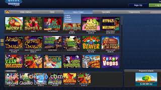 Vegas Casino Online Review