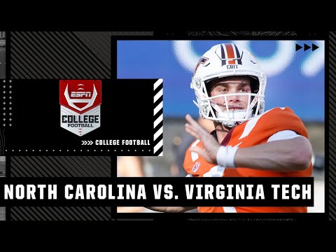 North Carolina Tar Heels vs. Virginia Tech Hokies ' Full Game Highlights