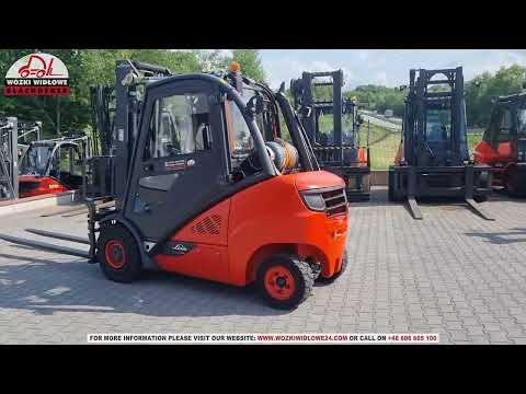 Gazowy wózek widłowy Linde H35T-02 Evo 2018 BD-2419