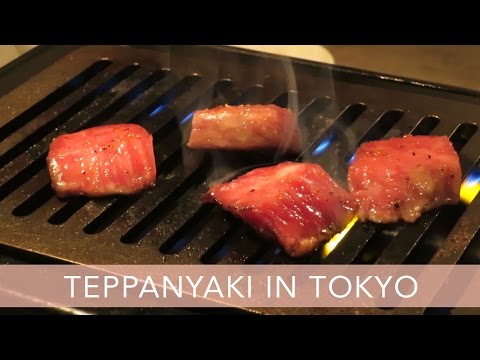 Teppanyaki in Tokyo | TOKYO JAPAN VLOG