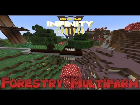 FTB Infinity Evolved - Forestry Multifarm Setup