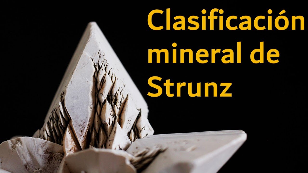 La clasificación mineral de strunz
