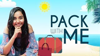 Packing For My Beach Vacation! | Pack with me | MostlySane