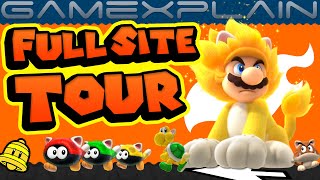 SM3DW + Bowser’s Fury Websites Tour! | New Screenshots, 4-Player Captain Toad, & More! (UK & NA)