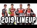 MOTOGP 2019 LINEUP Riders and New Team