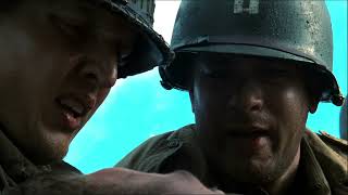 Saving Private Ryan (1998) Wade's Death - School Teacher Scene Movie Clip 4K UHD HDR