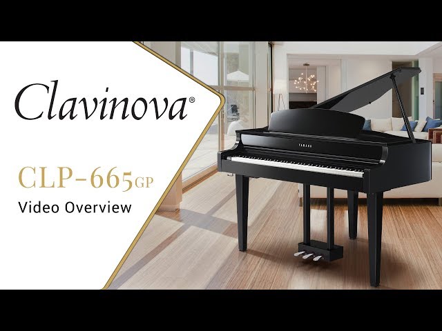 Yamaha Clavinova CLP-665GP B - чёрный