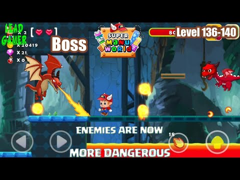 Super Manu's World  Jungle  Bros Level 136-140  #gameplay #gaming #games