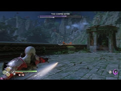 God of War Ragnarök how to beat the corpse eater GLITCH