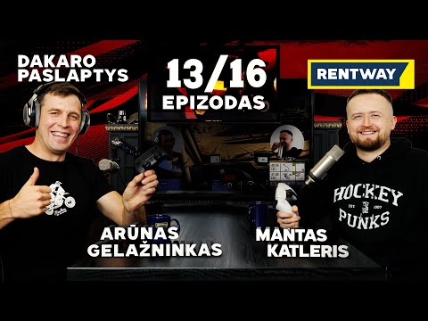 DAKARO PASLAPTYS by Rentway: Mantas Katleris | Kaip buvo sudaužytas Roko Baciuškos bagis?